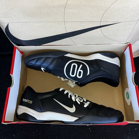 NEW Nike Total 90 Black/Coconut Milk IO2083 010 Men Size 10 main image 6